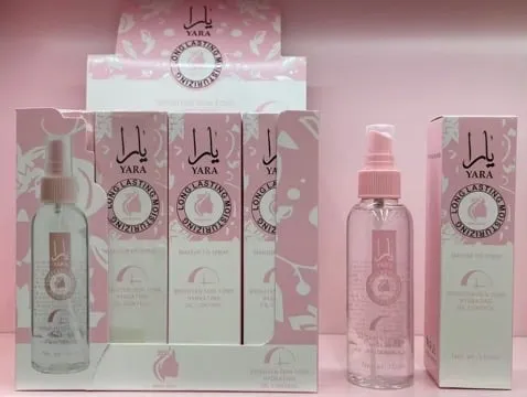 Mineralny Spray Utrwalający Makijaż YARA 100ml Nawilżający