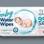 Papillion Baby Water Wipes Chusteczki Nawilżane 50szt 99% Wody