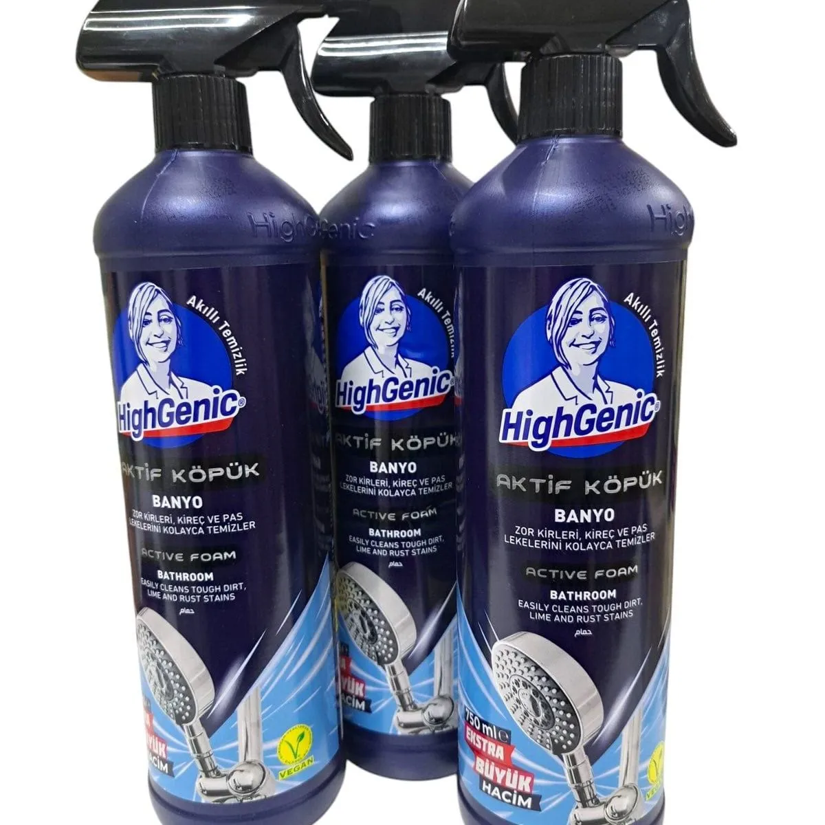 Aktywna Piana Odkamieniająca HighGenic Banyo 750ml do Łazienki
