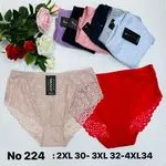 Majtki damskie koronkowe No 224 2XL/30-3XL/32-4XL/34