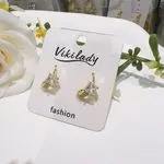 Kolczyki damskie Wiszące Złote Vikilady