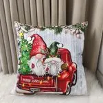 Poszewki na poduszkę 40x40cm Gnomy w Czerwonej Ciężarówce