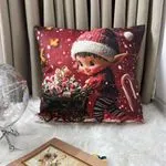 Poszewki na poduszkę 40x40cm Elf świąteczny