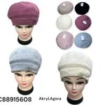 Czapki damskie dzianinowe beanie 6 kolorów