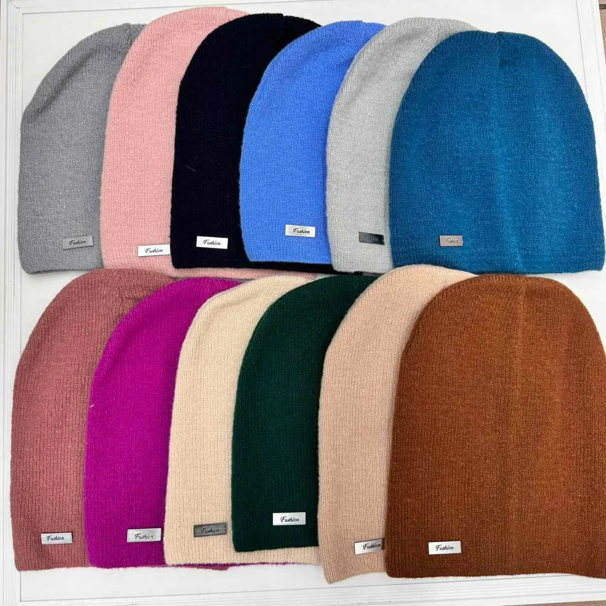 Czapki damskie beanie różne kolory
