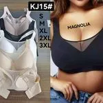Biustonosz damski bezszwowy Magnolii S-3XL KJ15#