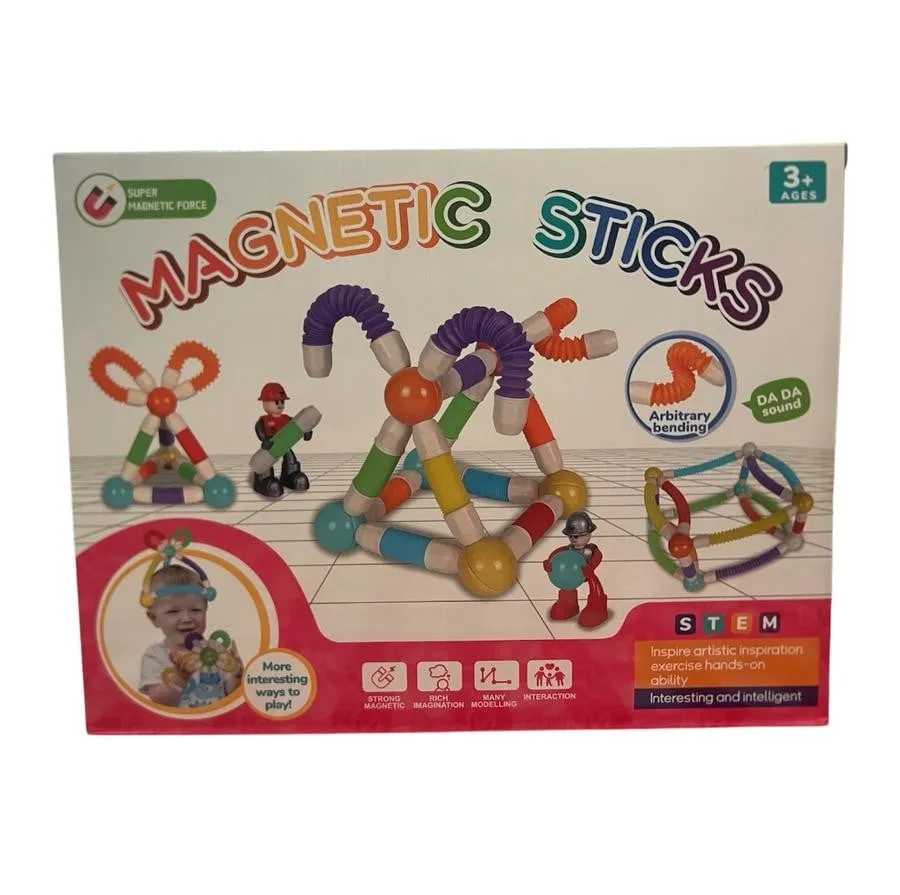 Zabawki Magnetic Sticks Super Force 58PCS