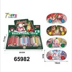 Gra Wodna Edukacyjna 7Toys Kolorowa 12x6cm Bożonarodzeniowa