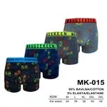 Bokserki męskie M-3XL MK-015 z motywem gamepadów