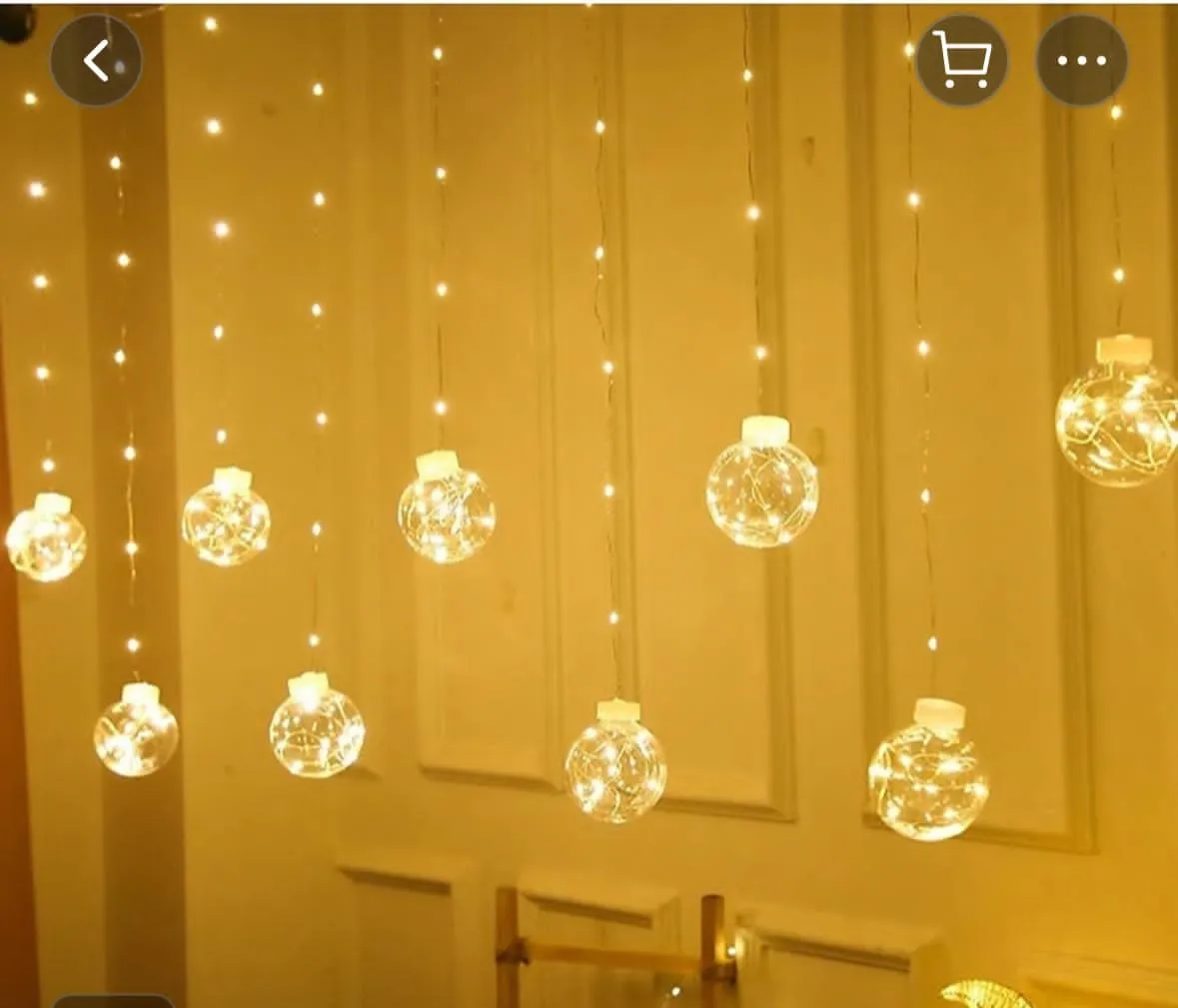 Lampka Dekoracyjna Girlanda LED 3m z Kulami