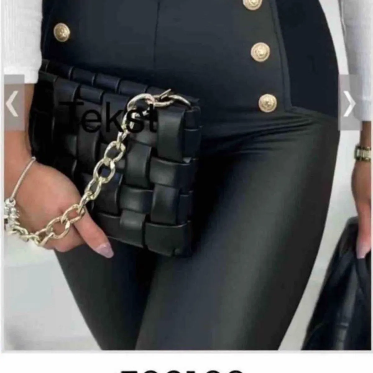 Legginsy damskie eko skóra S-XXXL