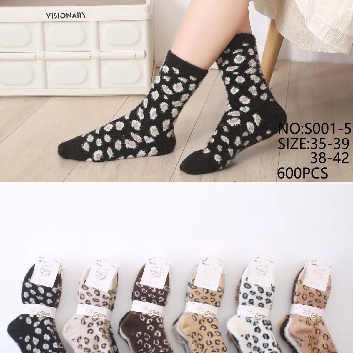 Skarpetki damskie Yang's Socks NO-35-39 roz.