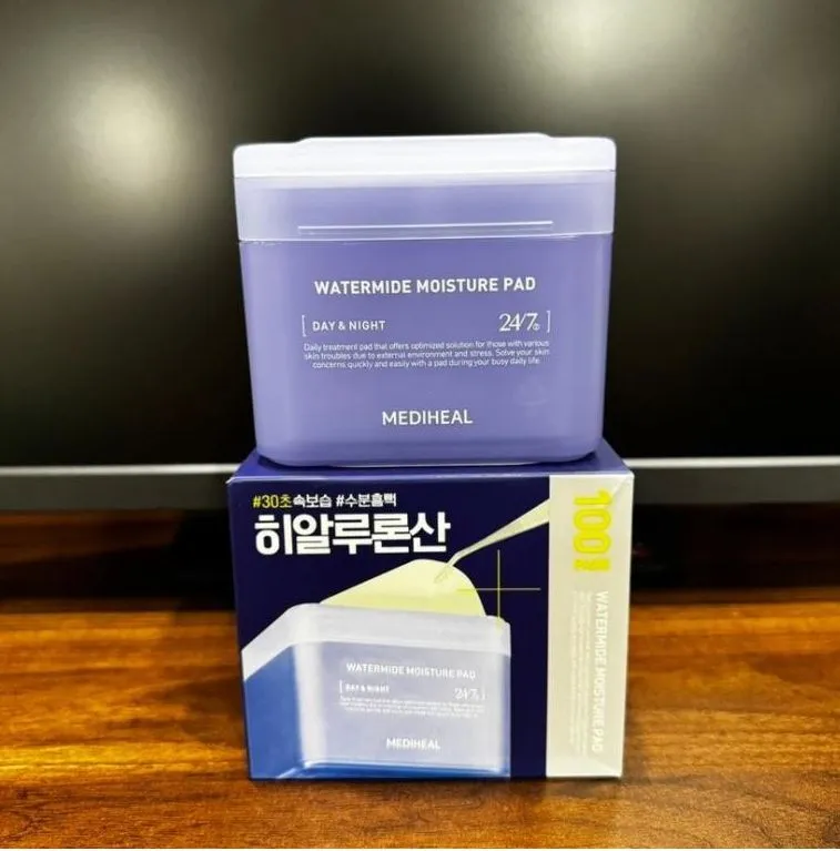 Płatki do twarzy Mediheal Watermide Moisture Pad 24h