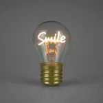 Lampki LED żarówki dekoracyjne SMILE