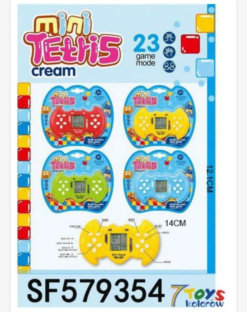 Zabawki Tetris Mini Cream 14cm
