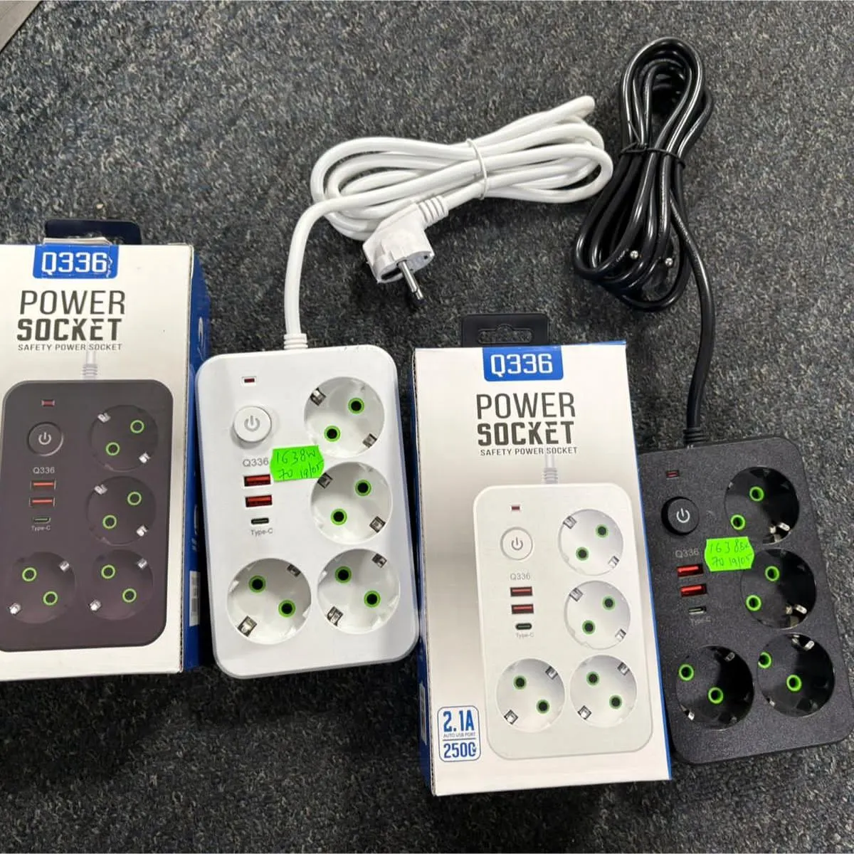 Listwa zasilająca 6 gniazd USB model U336 2m
