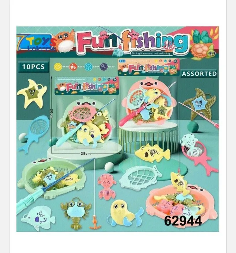 Zabawki Fun Fishing do Kapieli 28 cm