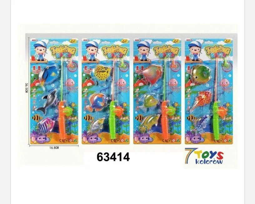 Zabawka Gra Wędkarska Fishing Game 18 cm