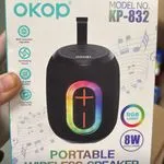 Głośnik Bluetooth OKOKOP KP-832 8W z podświetleniem RGB
