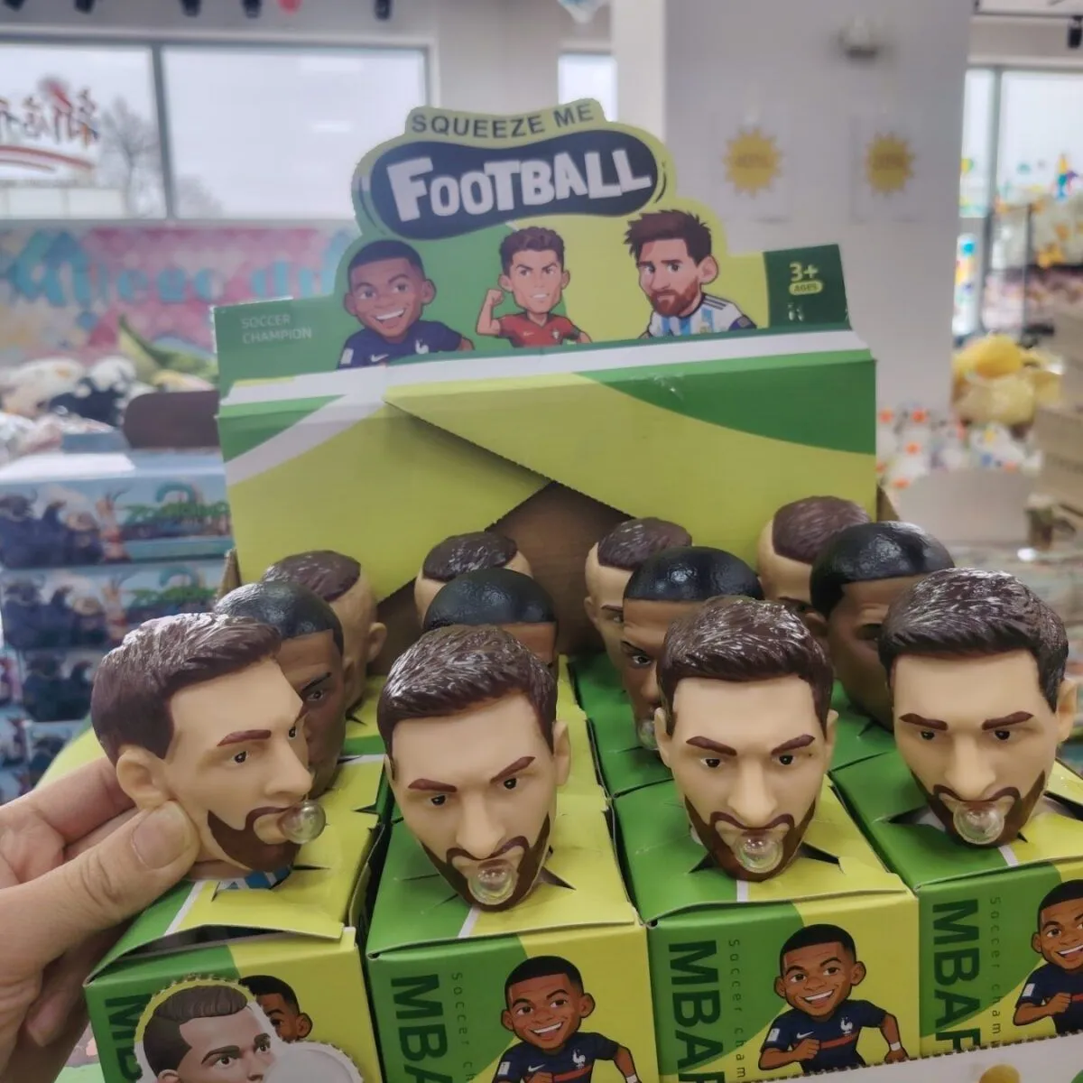 Gniotka Squeeze Me Piłka Nożna Messi FC Barcelona