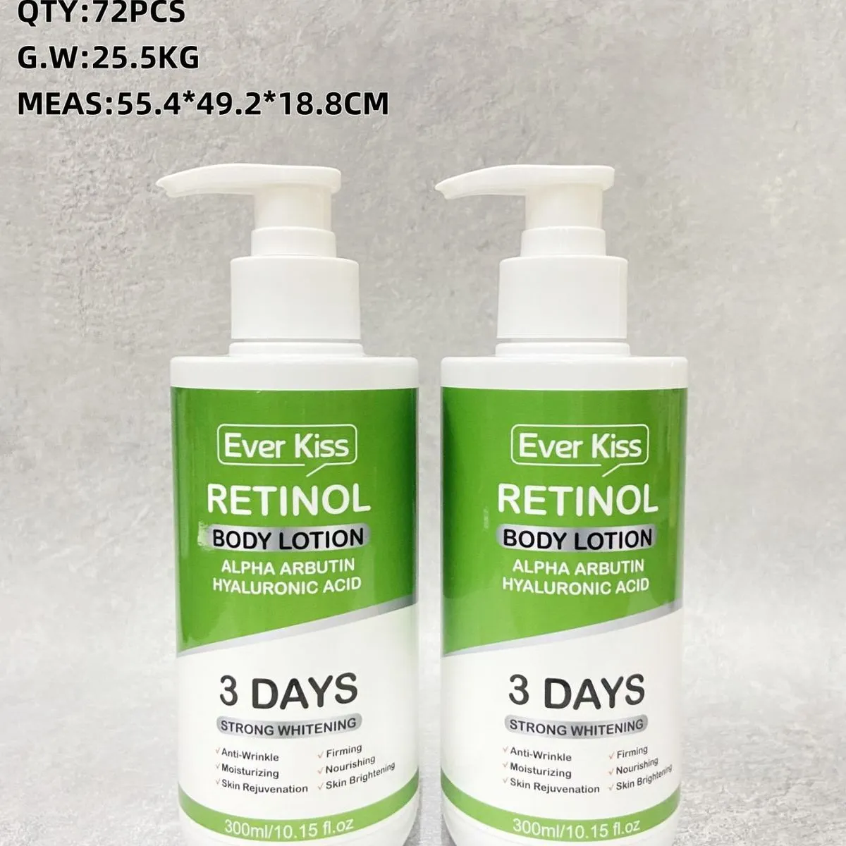 Balsam do ciała EverKiss Retinol z alfa arbutyną 300ml