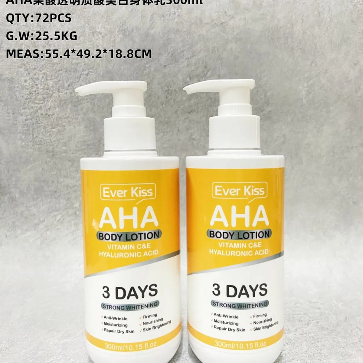 Balsam do ciała EverKiss AHA + kwas hialuronowy 300ml