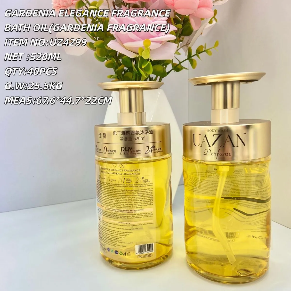 Olej do kąpieli Gardenia Elegance Fragrance 520ml