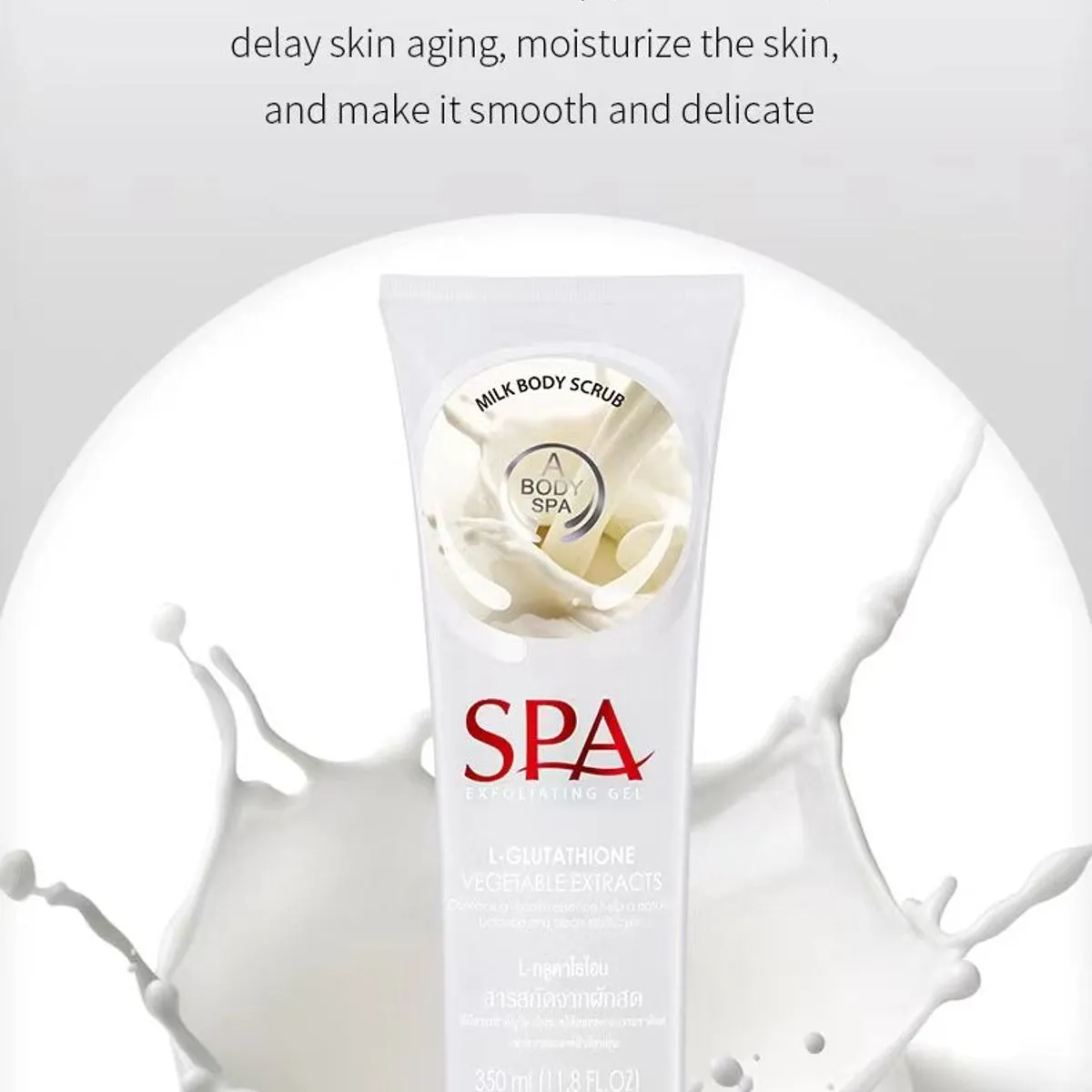 Żel pod prysznic Milk Body Scrub Avocado 500ml