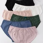 Majtki damskie Finella z koronką S/M L XL 6 kolorów