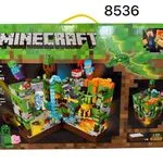 Klocki Magnetic Minecraft LED 8564