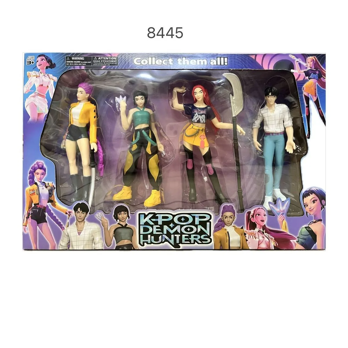 Zabawki Figurki Kpop Demon Hunters 4PCS 845