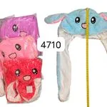 Czapki Królik Uszate Plush w Mix Kolorach