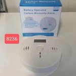 Alarm tlenku węgla z wyświetlaczem LCD, na baterie