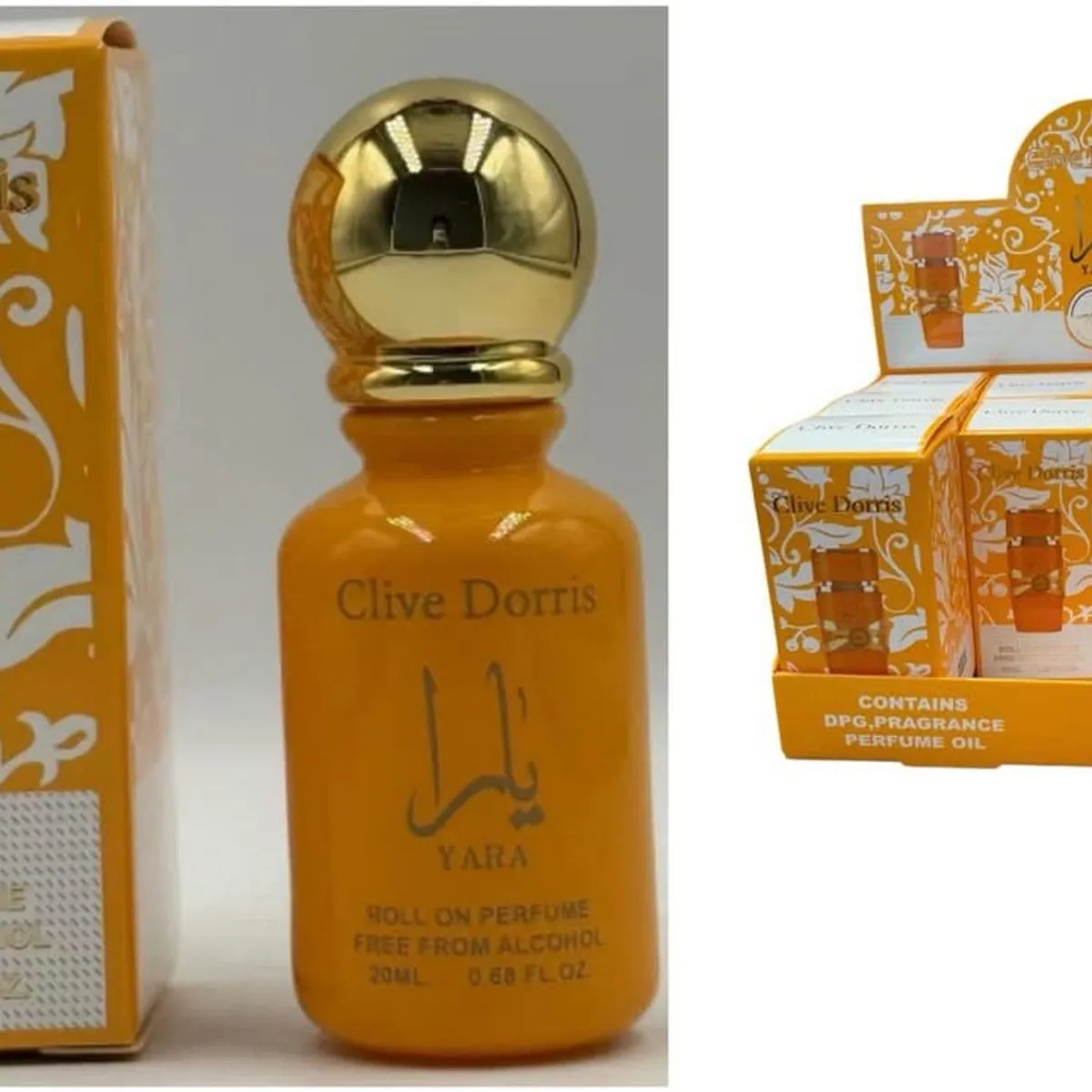 Perfumy Clive Dorris 20ml Roll-On bez alkoholu