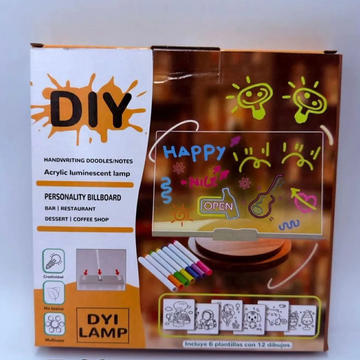 Zabawka DIY Akrylowa Tablica Świecącą 30/20cm