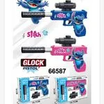 Pistolety Glock Pistol Stitch Crystal Bullet Gun 19x11 cm