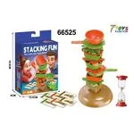 Zabawka Stacking Fun układanie garnków z klepsydrą