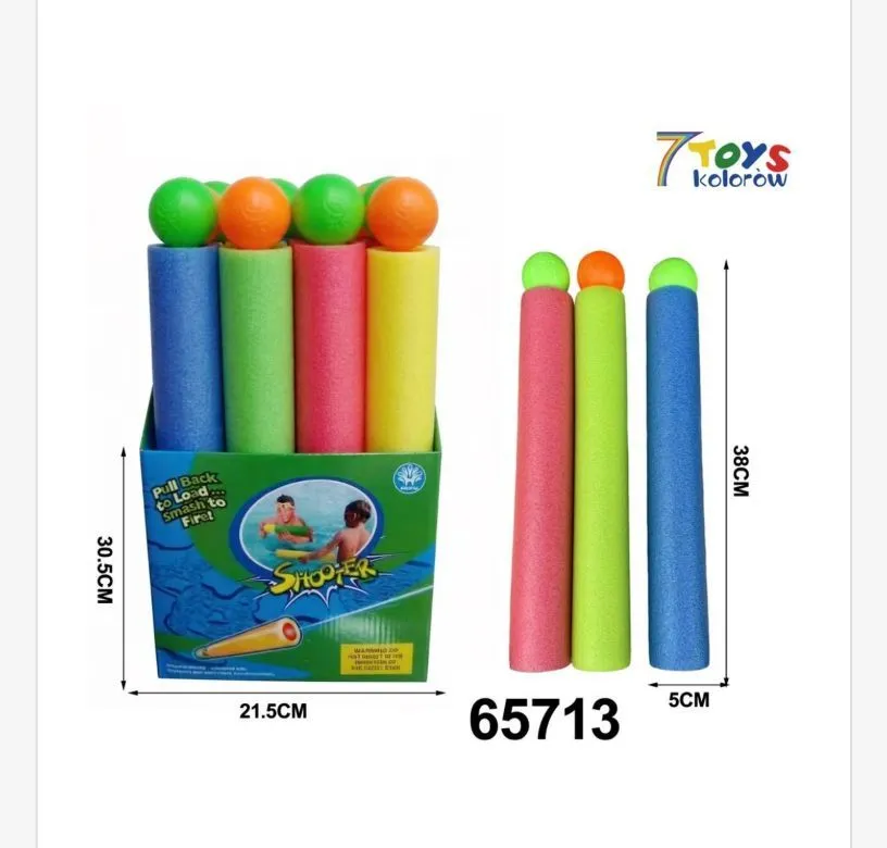 Pistolety na wodę piankowe 21,5 cm 7Toys