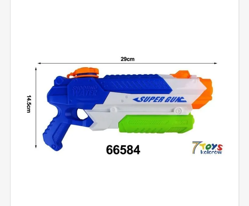 Pistolet na wodę Super Gun 29cm Nerf styl