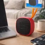 Głośnik Bluetooth X-312 czarno-czerwony