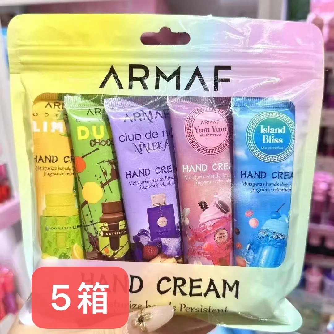 Zestaw 5 Kremów do Rąk Armaf Fragrance Retention