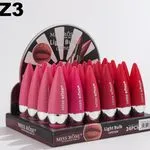 Miss Rose Light Build Lipstick Z3 Róż 24 szt