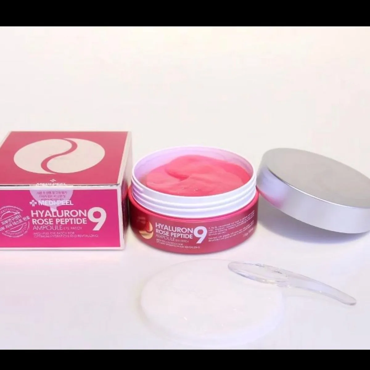 Maska pod oczy Hyaluron 9 Rose Peptide 6 szt