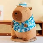 Maskotka Pluszowa Kapibara 40cm w Hawajskiej Koszuli