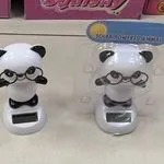 Zabawka Solar Powered Animal - Panda w okularach, solarna