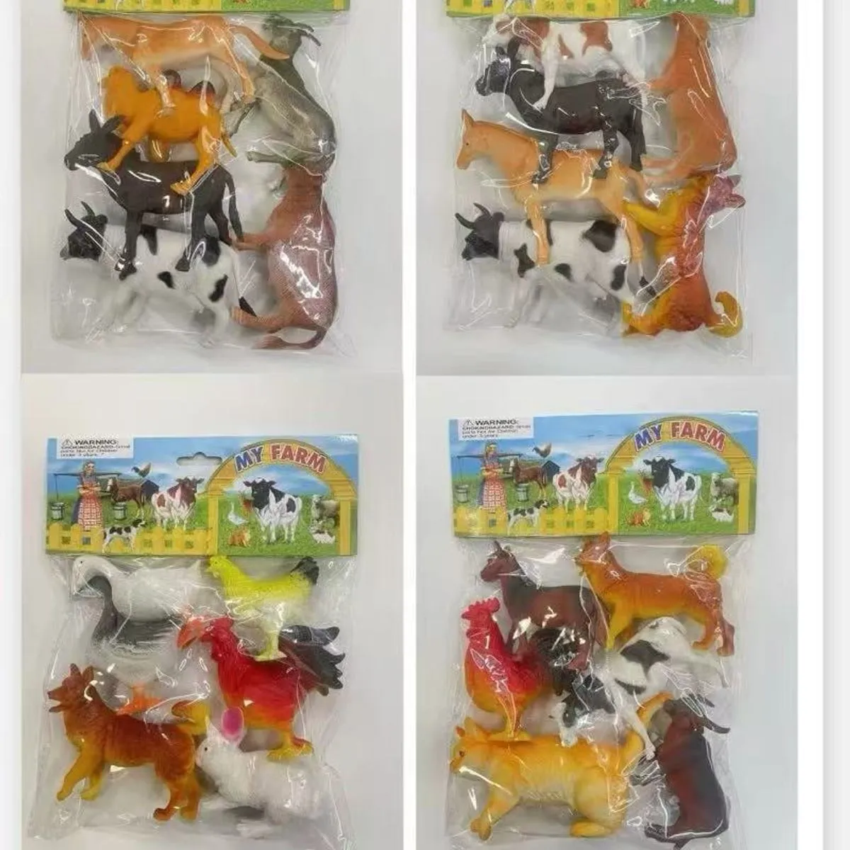 Zestaw Zabawka Animal My Farm - Figurki Zwierzęta Gospodarskie Mix