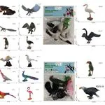 Figurki Ptaki Birds World 12 szt Mix Wzorów