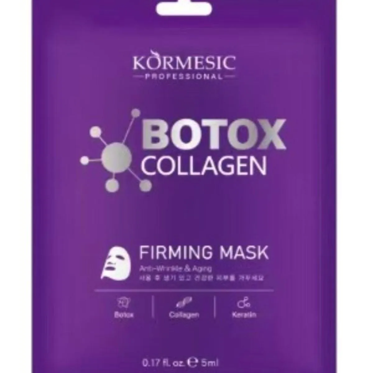 Maska Botox Collagen Kormesic 5ml Ujędrniająca Przeciwzmarszczkowa