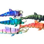 Brelok Delfin 3D Ruchomy Artukułowany - Zabawki 3D 24szt