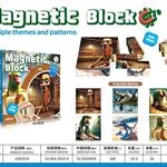 Zabawki Magnetic Block - Kostki Magnetyczne 20mm 25el.